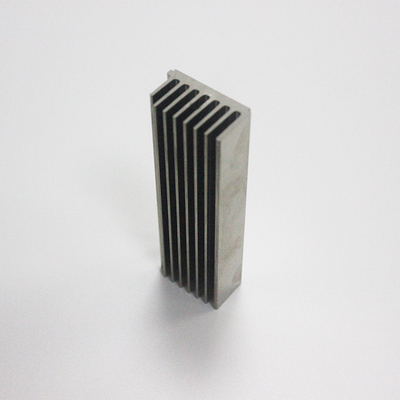 Nickel Plating Skived Fin Heat Sink , Anti Corrosion Silver Heat Sink